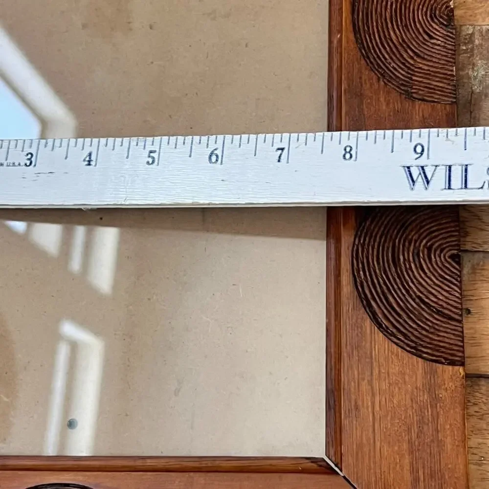 Mid-Century Modern Style Wooden Photo Frame 9.5